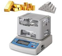 Medidor de pureza de oro de alta precisión - Medidor de densidad digital para oro y plata - Medición de valor K y densidad - Densímetro de joyería de 300 g para un análisis preciso de la inversión