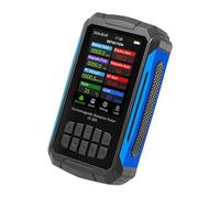 Medidor de Radiación de Campo Electromagnético, Detector de Radiación de Campo Electromagnético Portátil 5 en 1 para RF, EF, MF, Temperatura, Humedad, Dosímetro de Radiación