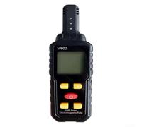 Medidor de radiación digital 3 en 1 EMF con pantalla LCD para interior y exterior, rango de medición de temperatura de 1 V/m hasta 1999 V/m para frecuencia de 5 Hz a 3500 MHz