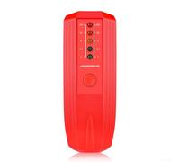 Medidor de radiación EMF con indicadores LED multicolor para monitoreo efectivo (rojo)
