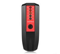 Medidor de radiación y dosímetro diseñado para contador Geiger con medidor EMF, adecuado para monitorear niveles de campo electromagnético (negro+rojo)