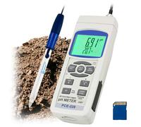 Medidor de Redox PCE-228SLUR, Pantalla LCD, Memoria SD, Interfaz RS-232, Medición de pH, Redox y Temperatura | PCE Instruments