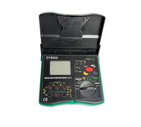 Medidor de Resistencia, 4-in-1 Digital Multimeter with Ground Earth Resistance Tester, Insulation Resistance Tester, Phase Sequence Detector & Voltmeter