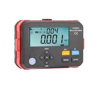 Medidor de resistencia digital Ohmímetro Digital Profesional UT620C Plus, Comprobador De Baja Resistencia De CC, Rango Automático Y Manual