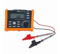 Medidor de Resistencia Digital, PM5203 1000V Aislamiento Megohm Probador, Resistencia Megger, AC/DC Probador de Voltaje, con PantalElLCD Retroiluminada