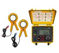 Medidor de resistencia, ETCR3200C Multifunción Doble Pinza De Masa Resistencia Del Metro Probador La CA 0~600V AC .00mA 600A