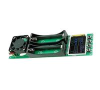 Medidor de resistencia interna de batería de doble canal de alta precisión con módulo de carga tipo C, diseño de fuente de alimentación, monitor de estado de batería portátil