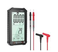Medidor de Resistencia, Multímetro digital inteligente LCD de 4,7", voltímetro TRMS de 6000 cuentas, probador de rango automático