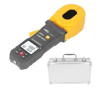 Medidor de resistencia tierra con pinza digital LCD, apagado automático, probador for climas extremos