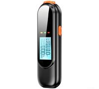 Medidor de respiración avanzado con notificación de voz, sensor electroquímico preciso para control de conducción de bebidas, Alcotester compacto para viajes en coche, estándar del Reino Unido, 2,4 x