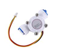Medidor de riego de manguera de jardín 1 Sensor De Flujo Agua Con Rosca 3/8", Medidor Flujo, Contador 0,3-10L/min