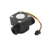 Medidor de riego de manguera de jardín 1 Sensor De Flujo Agua Plástico G1/2, Medidor Flujo, Contador, 1-30L/min, 1,75 MPa