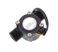 Medidor de riego de manguera de jardín Caudalímetro YF-S201 DC5-18V, Sensor De Caudal Agua Líquida, Interruptor 1-30 L/min, 2,0 MPa