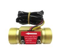 Medidor de riego de manguera de jardín Sensor Flujo Agua Líquida YF-B6 DN20 G3/4 Pulgadas, Interruptor, Caudalímetro De 1 A 30L/min, 5-18 V CC