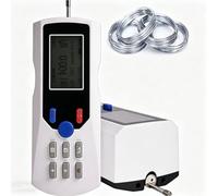 Medidor de rugosidad digital para metales, medidor de rugosidad portátil, pantalla LCD, sonda de diamante, precisión de 0,001 μm, rango de medición de 160 μm, para pruebas de acabado superficial