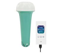 Medidor de sal for piscina, termómetro for piscina, conexión wifi, medidor digital de calidad del agua, for salinidad de piscina, medidor 7 en 1 de salinidad, pH, temperatura, CE y TDS