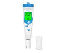Medidor de Sal y pH YINMIK, 2026 Probador de Salinidad Doméstico, Visualización Simultánea de Medidor de pH TDS, Comprobador de pH Sal EC para Piscina de Agua Salada, Elaboración, Acuario, Hidroponía