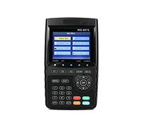 Medidor de señal de satélite, Buscador de medidor de señal terrestre Digital WS-6975 WS6975 con Pantalla LCD TFT de Alta definición MPEG-2/MPEG4 H.265 de 3,5 Pulgadas