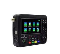 Medidor de señal V10 Finder MAX, buscador de TV por satélite con Pantalla LCD de 4,3 Pulgadas, DVB-S/S2/S2X, Receptor de TV para solucionar Problemas(V10 Pro AHD)