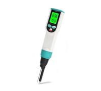 Medidor de suelo, Medidor de pH digital de alta precisión (0,00-14,00) con sensor de temperatura ATC. for carne, queso, masa, mermeladas, repostería y cocina.