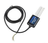 Medidor de suelo NPK 7 en 1 probador de suelo con sensor de humedad de temperatura de conductividad de pH IP68 sonda de acero inoxidable impermeable para jardín, invernadero, granja, agricultura