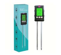 Medidor de suelo ST03 6 en 1, medidor humedad, temperatura fértil, pH, detector y detección fertilizantes,Monitoreo preciso