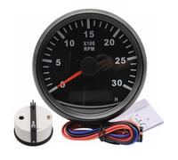 Medidor de tacómetro, medidor de tacómetro de revolución,Tacómetro de 85 mm | Medidor de velocidad del tacómetro del coche del yate del barco de 0-3000 RPM para el yate del barco del coche mar