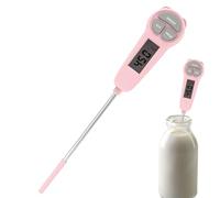 Medidor de Temperatura - ABS y 304 Acero inoxidable, 1.25x7.87in Calibre Temperatura de Alta Precisión | Portátil y fácil de leer Medidor de Temperatura de Alimentos, Termómetro de cocina para hornear