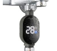 Medidor De Temperatura De La Ducha: Monitoreo Preciso De La Temperatura | Calibre De Temperatura De Agua LED Digital Con Sensor De Precisión, Monitor De Grifo De Ducha De Baño Para Bañeras Para Bebés