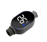 Medidor De Temperatura De La Ducha: Termómetro De Agua Digital, Pantalla Led | Termómetro De Ducha Autopotera, Pantalla, Monitor De Temperatura Preciso, No Se Necesita Batería, Instalación Fácil