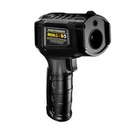 Medidor de temperatura de las superficies de mano - Lector de temperatura digital no táctil | Alta precisión de -50 ~ 600 °C, monitor de temperatura para cocinar, barbacoa, hornear, uso en el hogar