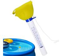 Medidor De Temperatura De Piscina | Medidor Impermeable De Temperatura Del Agua Para Piscina,Monitor De Lectura Fácil Impermeable Para Bañeras Y Piscinas De Niños Y Bebés