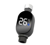 Medidor de temperatura del agua de la ducha, medidor de temperatura de ducha LED | Medidor de temperatura de agua de baño con pantalla digital, termostato de baño impermeable, detector doméstico