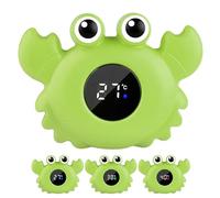 Medidor de temperatura del agua del bebé para el baño,medidor de temperatura del agua para el baño del bebé, Calibre de la sala en forma de cangrejo, de temple