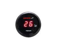 Medidor de temperatura del agua KOSO i-GEAR pantalla roja