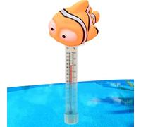 Medidor de temperatura del baño: termómetro flotante para bebés, lector de temperatura del agua, monitor de calor de la bañera | Pantalla transparente con sensor de respuesta rápida y diseño seguro