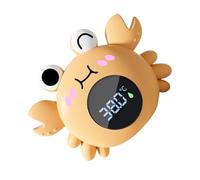 Medidor de temperatura flotante - Termómetro digital para niños con pantalla LED | Indicador de temperatura del agua de la bañera, batería segura de PVC, LR44, baño infantil, piscina, control