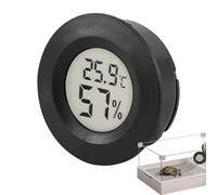 Medidor de temperatura higrómetro digital, medidor de humedad de temperatura interior y exterior | Monitor de humedad interior,Pequeño higrómetro digital monitor para ser