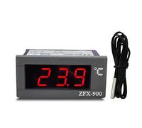 Medidor de temperatura HUIOP ZFX-900 Medidor de temperatura integrado Panel de visualización de temperatura digital inteligente para frigorífico Deepfreeze Cold Closet