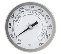 Medidor de temperatura NPT, termómetro de puntero ajustable de 3 pulgadas, medidor de temperatura del ahumador de la parrilla para la industria química del petróleo para el hogar
