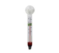 Medidor De Temperatura Para Acuario - Higrómetro Vertical Para Acuario Interior Y Exterior,Monitor De Temperatura Del Agua Flotante Doméstico Para Tanques De Peces De Acuario Contenedores
