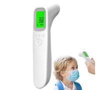 Medidor de temperatura para adultos, medidor de temperatura para niños, monitor de temperatura digital preciso para la frente, termómetro humano para el hogar, escuela, lugar de trabajo, hotel