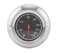 Medidor de temperatura para parrilla de barbacoa, 60 a 430 ℃, medidor de temperatura de barbacoa de acero inoxidable, termómetro para ahumador de parrilla de carbón