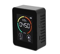 Medidor de Temperatura y Humedad, Monitor de Calidad De La Calidad, Determinador de CO2, Determinador Digital de Dióxido de Contaminación B
