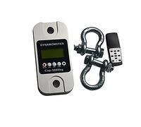 Medidor de tensión de control de infrarrojos de alta precisión Medidor inalámbrico Inglés Versión dinamómetro con grillete for uso de la industria,Buena tenacidad(20 Tons with Shackle)