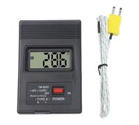 Medidor de termopar tipo K portátil TM-902C con sonda de sensor, rango de lectura de -50 a 1300C, diseño LCD para pruebas profesionales