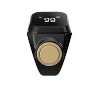Medidor De Timbre - Tasbihs Smart Ring Count | Medidor De Dedos Digital, Anillos De Conteo Clicker, Contadores Portátiles, Para La Actividad De Reuniones Deportivas De Fitness