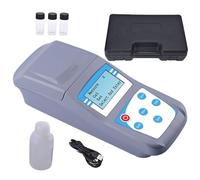 Medidor de turbidez de Laboratorio, turbidímetro de Agua portátil con Pantalla retroiluminada, Rango de medición 0-200 NTU, precisión de luz dispersa de 90° 0,1, analizador de turbidez para Piscinas