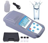 Medidor de turbidez Digital de Mano, analizador de turbidez de Calidad del Agua de Laboratorio, Rango de medición 0-200 NTU, precisión de luz dispersa de 90° 0,1 con retroiluminación