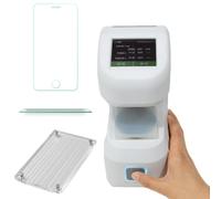 Medidor de turbidez Medidor de turbidez de transmitancia ASTM e ISO Medidor de transmisión de luz con aperturas de prueba de 21mm/15mm Resolución 0,01% Repetibilidad 0,05(DH-13)